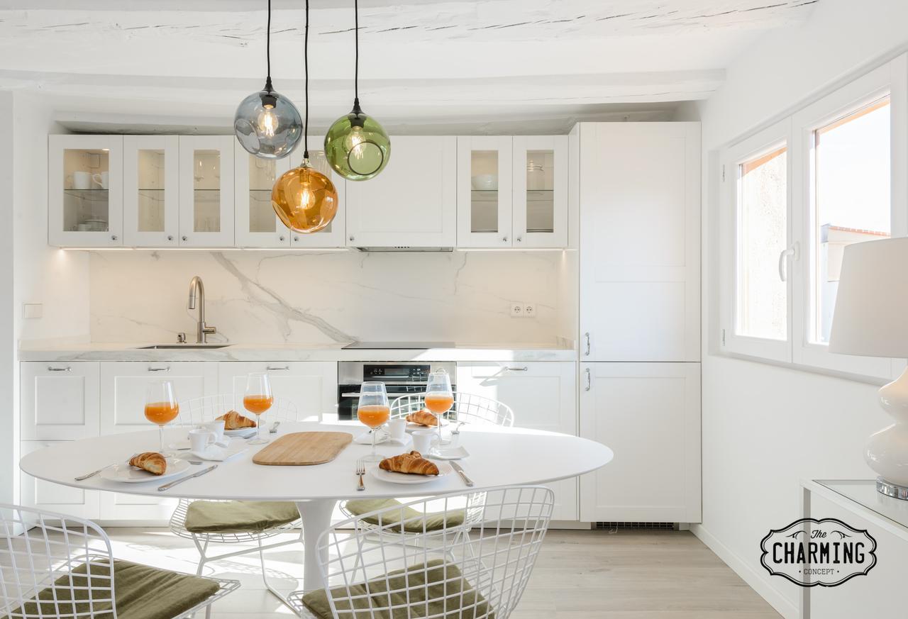 Ferienwohnung Charming Madrid Plaza Exterior foto