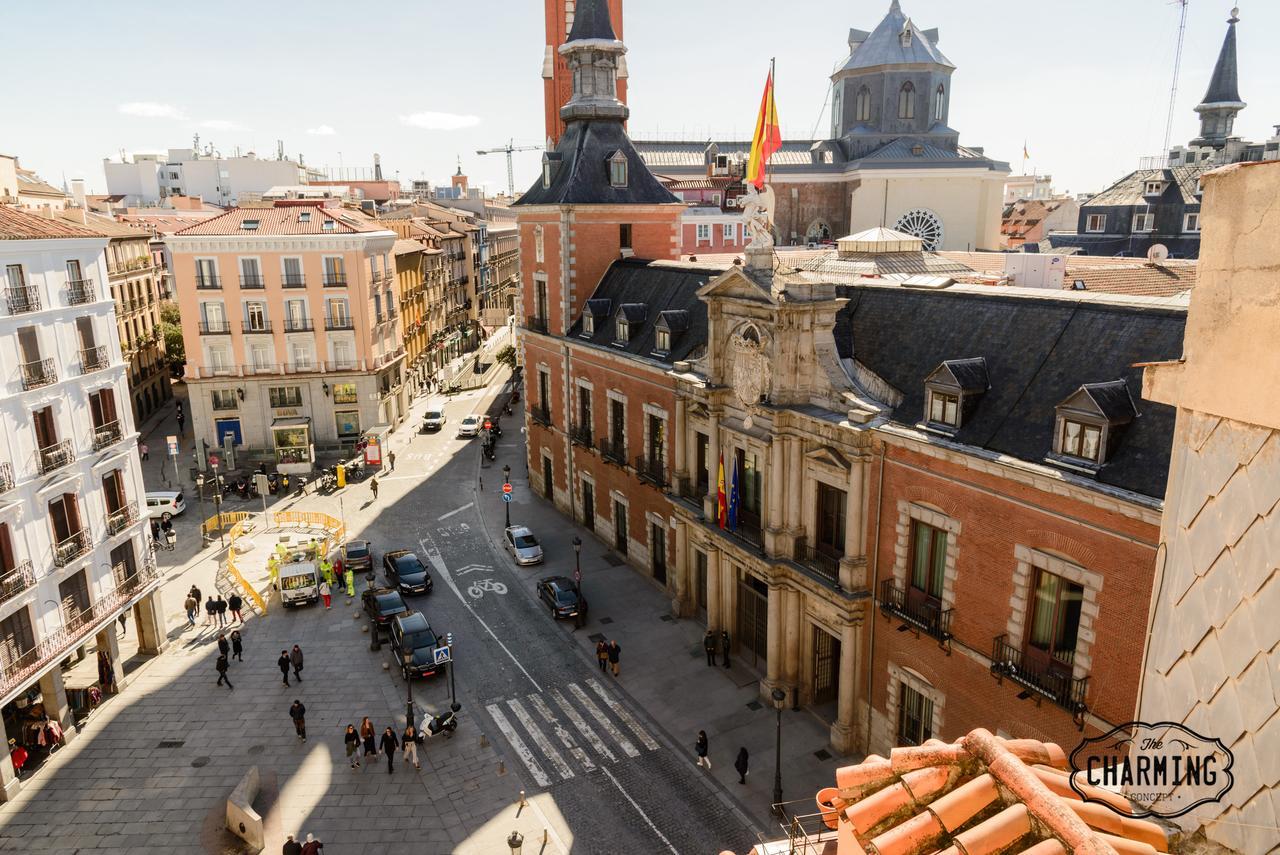 Ferienwohnung Charming Madrid Plaza Exterior foto