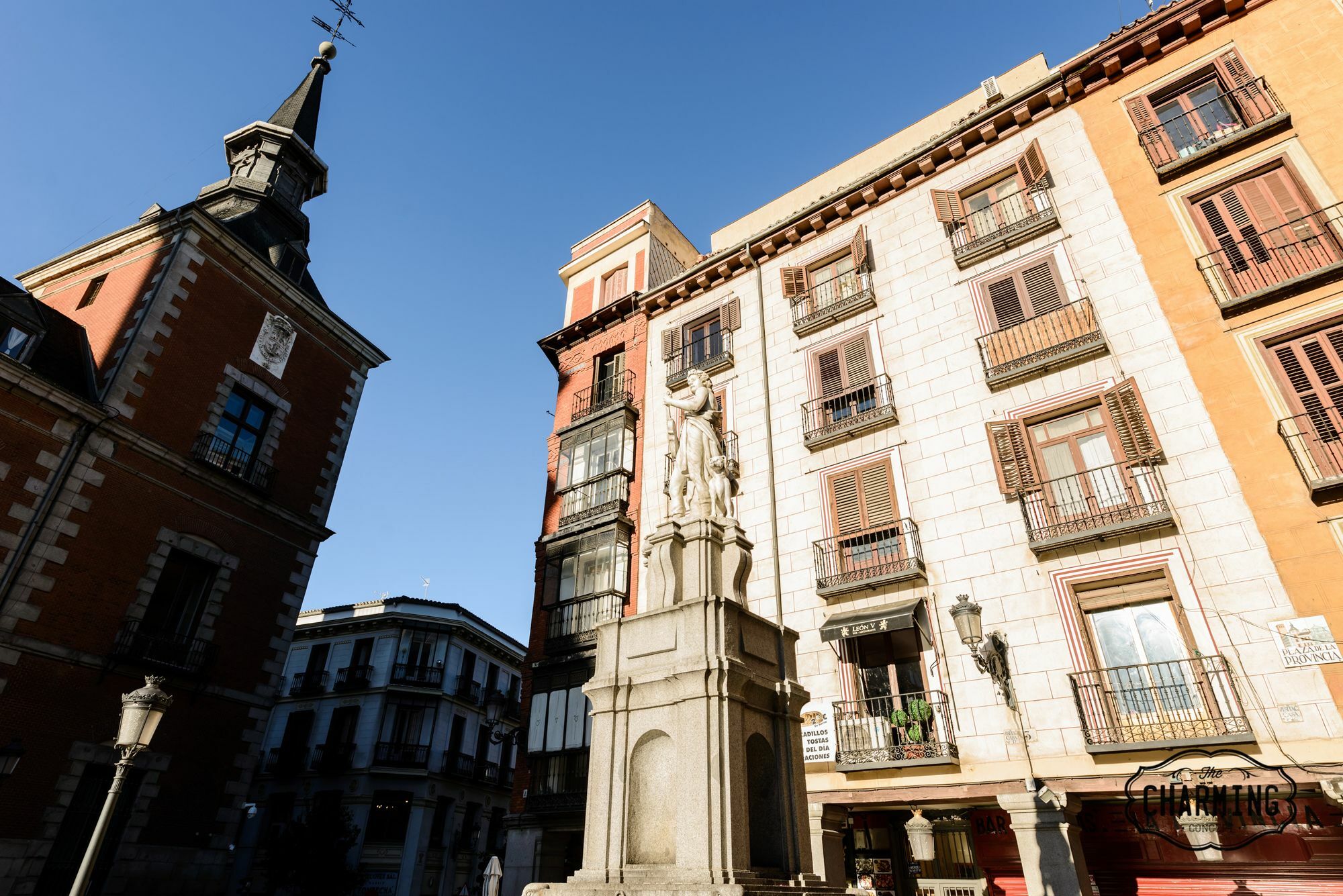 Ferienwohnung Charming Madrid Plaza Exterior foto
